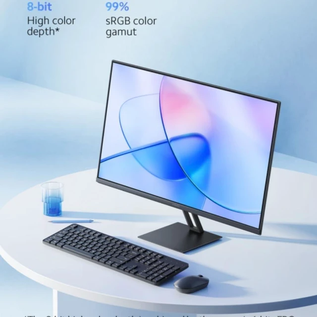 Alt view image 3 of 7 - A27i 27 inch Monitor, 100Hz high Refresh Rate, IPS Hard Screen, 7.5mm Ultra-Slim Body, 1080p FHD Resolution, <2 Factory Color Calibration for Each Screen, DP 1.4 Supported and Easy mounting