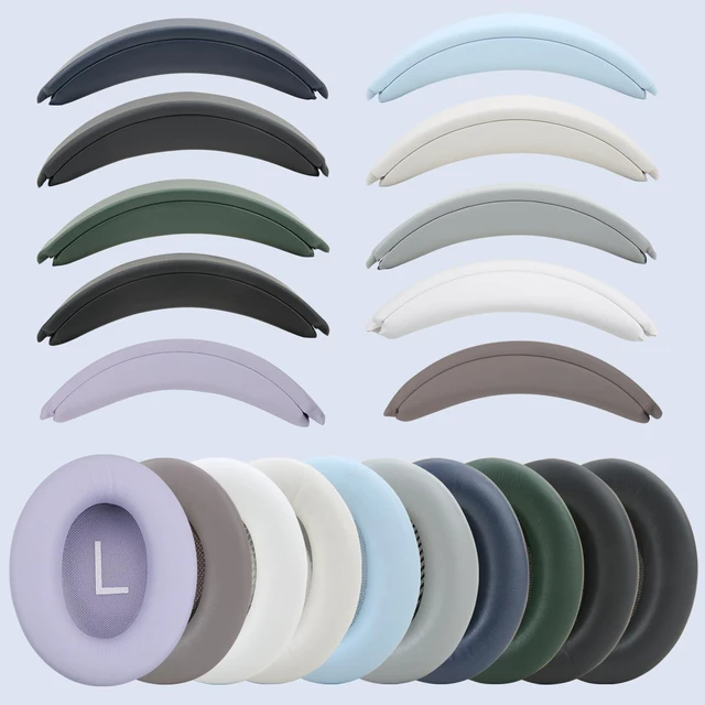 Alt view image 5 of 7 - Earpads and Headband Pad Compatible with Bose QC45 QC35 Waterproof and Sweat-Resistant (Sandstone)