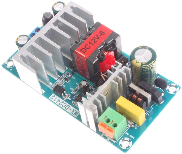 Main image of AC to DC Isolated Power Supply Module AC 120V 90V - 265V to DC 12V 8A 96W Peak 12V 11A 132W Max Power Module with Overvoltage Overload Short-Circuit Protection (12V 8A, Peak 11A)