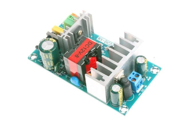 Alt view image 7 of 7 - AC to DC Isolated Power Supply Module AC 120V 90V - 265V to DC 12V 8A 96W Peak 12V 11A 132W Max Power Module with Overvoltage Overload Short-Circuit Protection (12V 8A, Peak 11A)