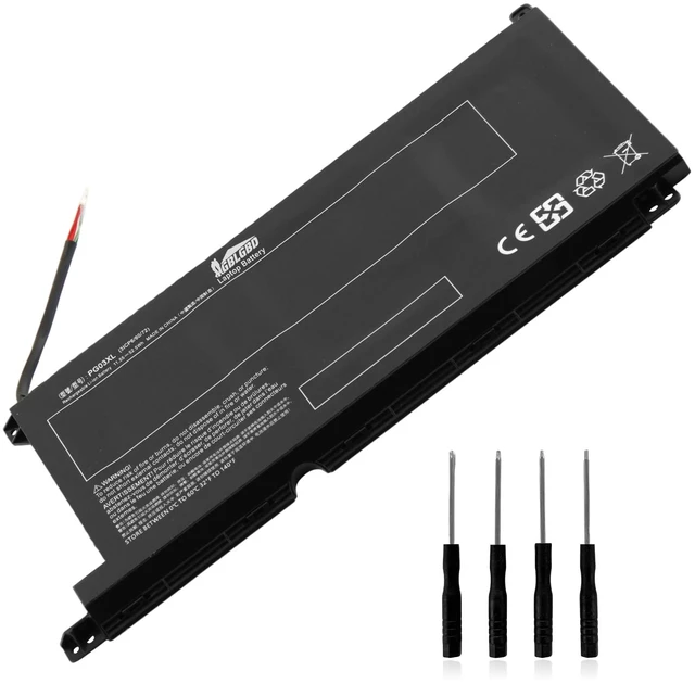Main image of PG03XL Replacement Battery for HP Pavilion 15-DK1000 15-DK2000 15-EC2000 16-A0000 15t-DK0000 CTO 15z-EC200 Gaming Laptop, Li-ion Battery Compatible with HSTNN-DB9G/HSTNN-OB1I/L48430-AC1/0PG03XL
