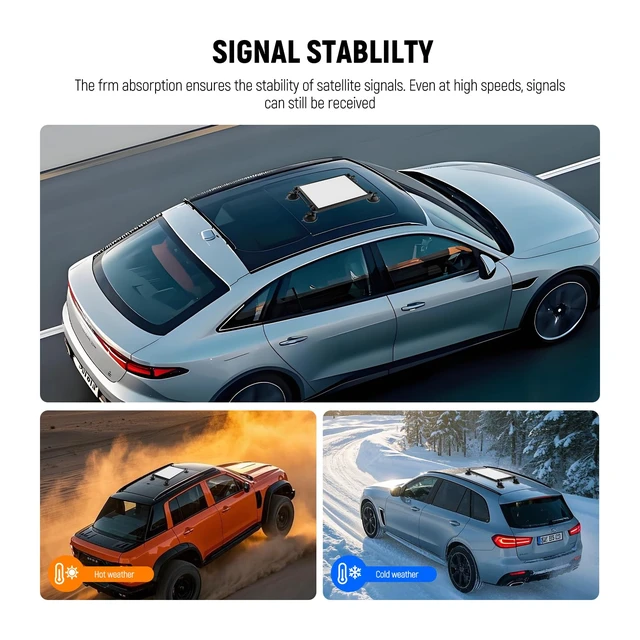 Alt view image 3 of 7 - Suction Cup Mount for Car Compatible with Starlink Mini, ST91 2 in 1 Satellite Mounting Kit, Protective Silicone Case, Strong Suction Cups for Car Window, Sunroof, RV, Boat, Road Trip