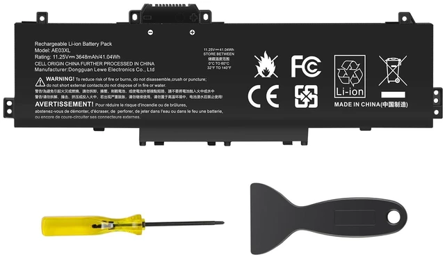 Main image of AE03XL Battery Replacement for HP 240 245 246 250 255 256 G10 Series 14-EE 14-EP 14-EM 15-FC 15-FD Series AE03041XL N21969-005 N20951-171 HSTNN-OB3E HSTNN-0B3E TPN-DB1N