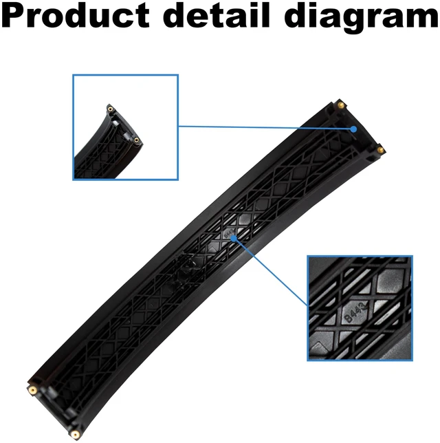 Alt view image 3 of 5 - Studio 3 Headband Replacement - Durable & Comfortable Cushion, Compatible with Studio 3 Wireless(A1914) & Studio 2 Wired/Wireless (B0500/B0501) Headphones (Studio 3-Defiant BlackRed)