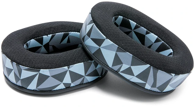 Alt view image 7 of 7 - Freeze Blackshark V2 Pro - Gel Earpads for Blackshark V2 (2020-2022) Made by Wicked Cushions (Does Not Fit 2023 Model). Boost Comfort, Thickness & Sound Isolation Geo Grey