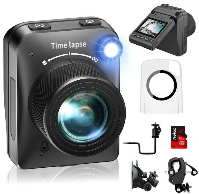 Main image of 2026 Upgraded 4K Time Lapse Camera Outdoor Construction Plant Weather Life, Manual Focus, IP66 Waterproof, 6 Month Battery Life, 32GB TF Card Included