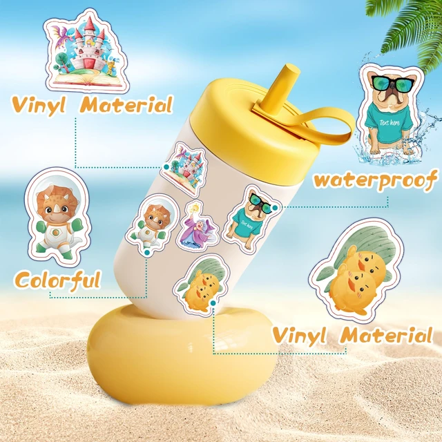 Alt view image 4 of 4 - 2000pcs Cute Stickers, Water Bottle Stickers for Adults, Waterproof Sticker Bulk Decals Pack for Teachers, Helmet
