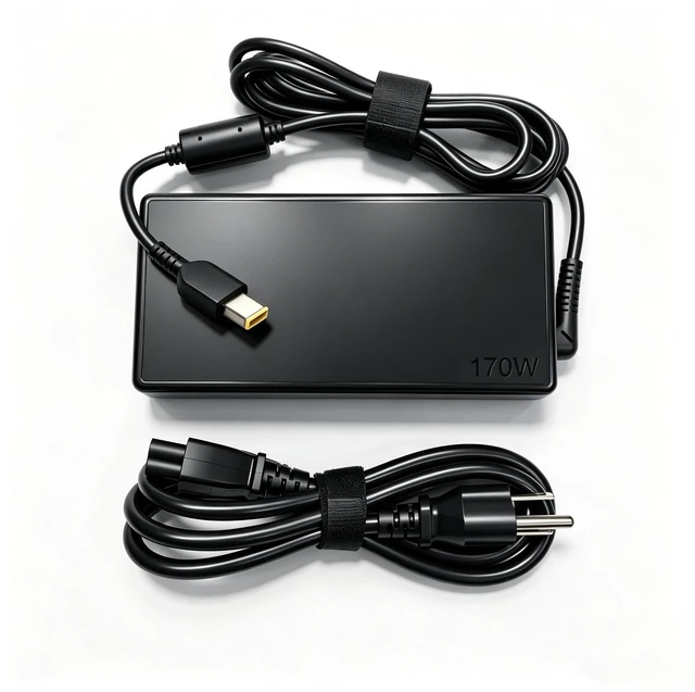 Main image of 170W AC Charger Fit for Lenovo Thinkpad T15p T15g P15v P16v P15 P16 P17 Gen 1 2 3, P50 P51 P52 P53 P70 P71 P73, P1 Gen 1 2 3 4 5 6, W540 W541 Laptop Adapter Power Supply Cord