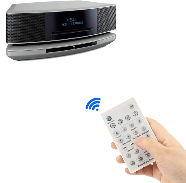 Alt view image 2 of 6 - Replacement Remote Control for Bose Wave Sound Touch Music Radio System I II III IV - Without Battery White Color