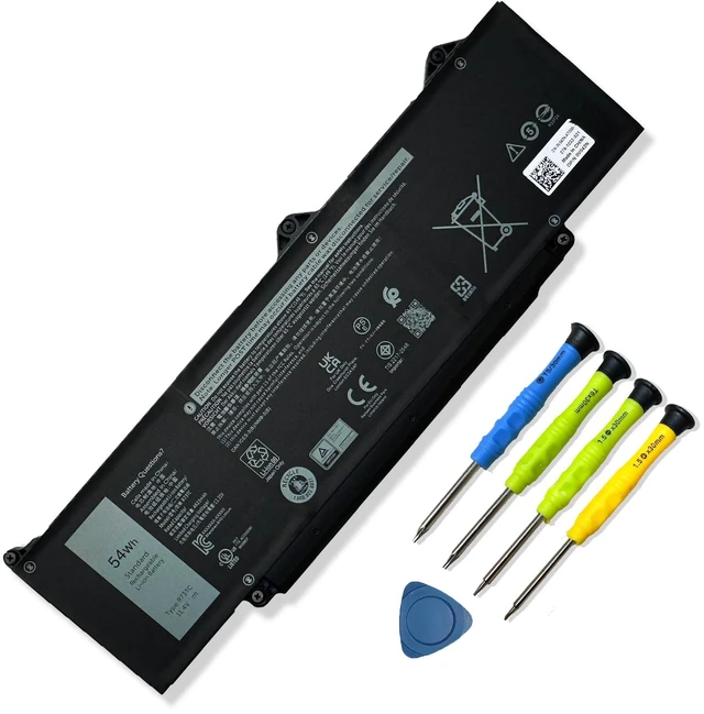 Main image of 54Wh R73TC Laptop Battery Replacement for Dell Latitude 3340 5340 5350 5440 5540 7455 Latitude 5340 2-in-1 5350 2-in-1 Precision 3480 3580 3490 3590 inspiron 14 Plus 7441 P170G DR02P 11.4V 4623mAh