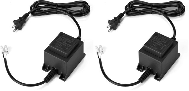 Main image of Voltage Converter Transformer 110/120V to AC 12V/5A, 60-Watt Waterproof Power Supply Converter for Swimming Pool Light, Water Pump, Outdoor Light, Spotlights (Pack of 2)