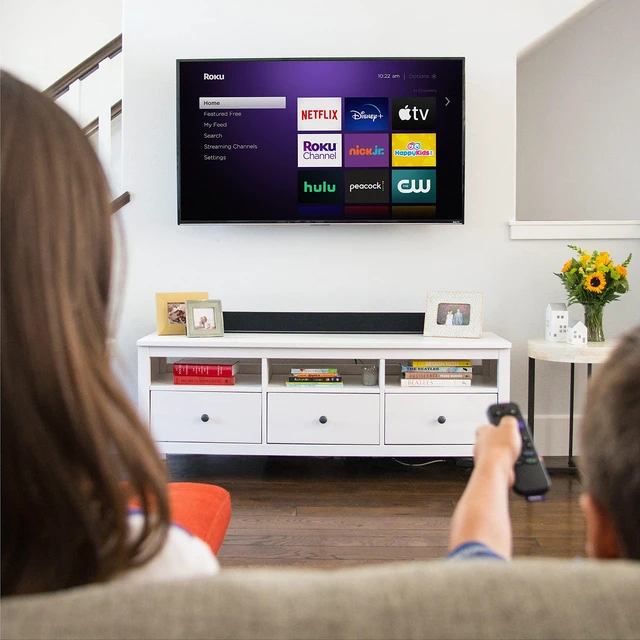 Alt view image 6 of 7 - Voice Remote Grey Netflix Disney + Apple TV HBO Max