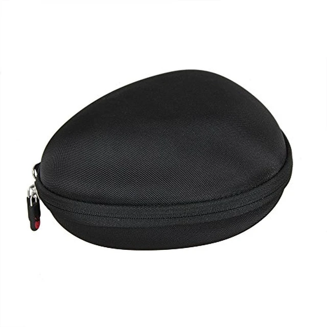 Alt view image 6 of 7 - Hard Travel Case for iClever HS19 / iClever BTH12 / Botesty Sound/EarFun/Candy Bila BH03 / IMYB Kids Headphones (Outer Black + Inner Red)