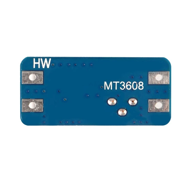 Alt view image 5 of 5 - 15PCS MT3608 DC-DC Step Up Boost Power Converter 2A Module Adjustable Step Up Voltage Regulator Board 2-24V to 5V-28V Output