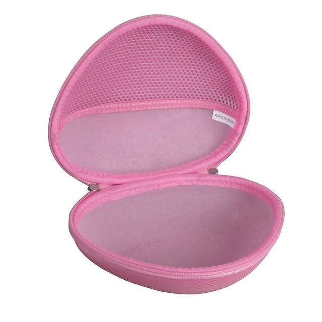 Alt view image 3 of 6 - Hard Travel Case for iClever HS19 / iClever BTH12 / Botesty Sound/EarFun/Candy Bila BH03 / IMYB Kids Headphones (Pink)