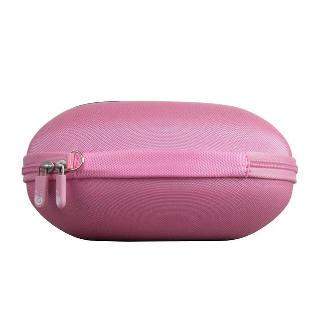 Alt view image 5 of 6 - Hard Travel Case for iClever HS19 / iClever BTH12 / Botesty Sound/EarFun/Candy Bila BH03 / IMYB Kids Headphones (Pink)