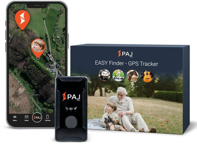 Main image of Tracker for People with SOS Button for Emergency & Voice Message Up to 14 Days Battery - Geofence - Live App Tracking - Kids, Seniors with Dementia & Caregivers - Subscription Required