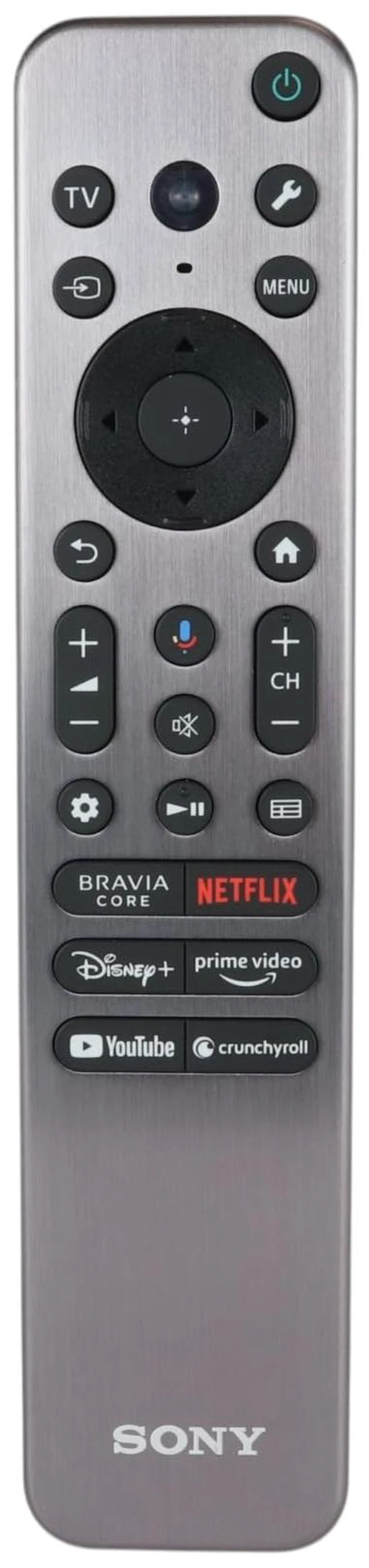Main image of RMF-TX910U Remote Control with Backlit Keys, Voice Premium Metal Case, Compatible with Sony TVs (2023 & 2024) - RMFTX910U