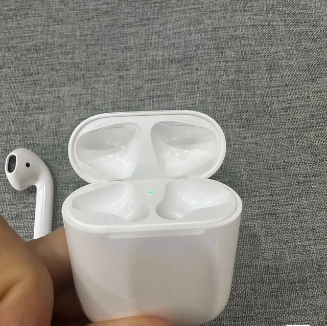 Alt view image 6 of 7 - OEM A1602 Charging Case Replacement for Earbuds (1st Generation) & 2nd Gen, Original Single Cover Only for AirPods, Compatible with A1523, A1722, A2031, A2032 Earbuds, A1938