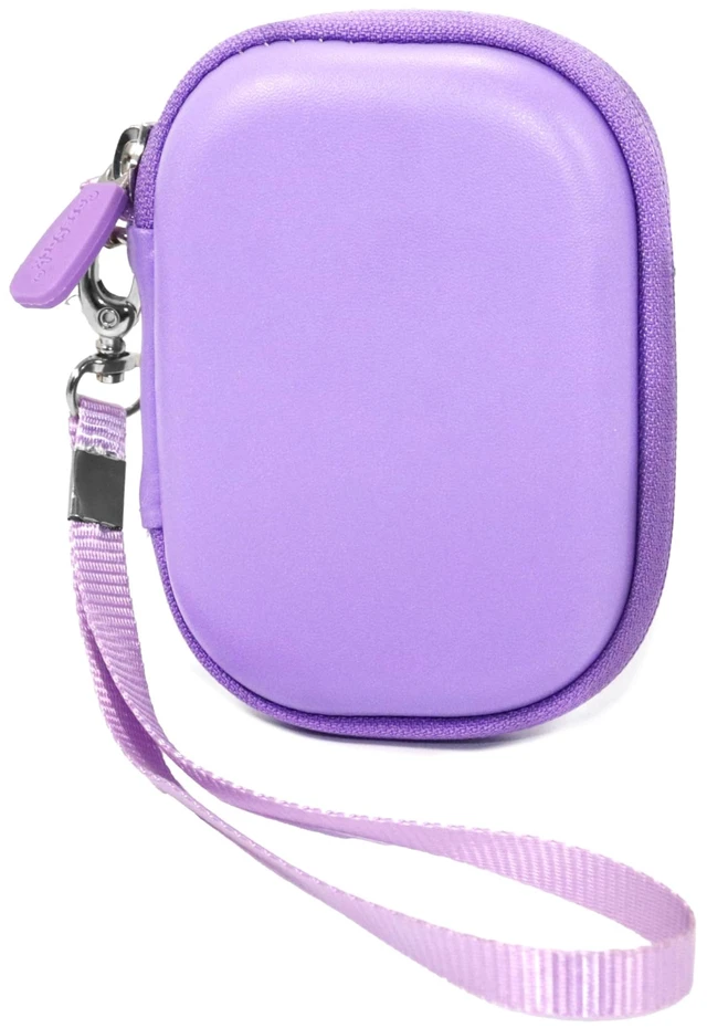 Alt view image 2 of 5 - case for Beats Flex Wireless Earbuds. Also for Powerbeats High-Performance Wireless Earbuds. (Light Purple)