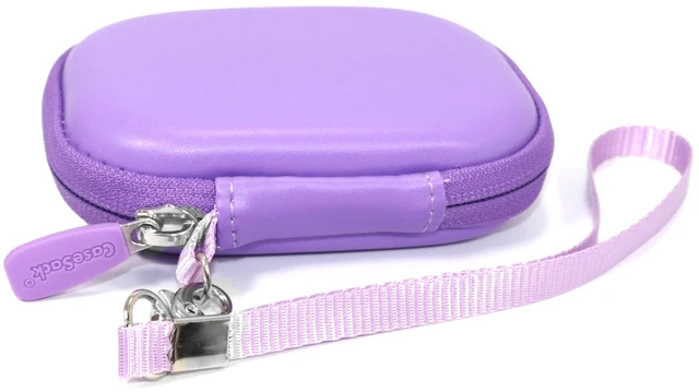 Alt view image 5 of 5 - case for Beats Flex Wireless Earbuds. Also for Powerbeats High-Performance Wireless Earbuds. (Light Purple)