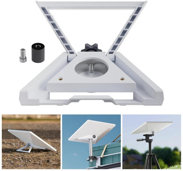 Main image of Starlink Mini 3-in-1 Kickstand Tripod Pole Adapter for Camping Travel Starlink Mini Replacement Kickstand 1/4" Threaded Starlink Mini Tripod Adapter Multiple Use Pipe Adapter for Home RV