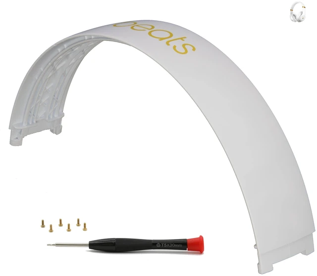 Main image of Studio 3 Headband Replacement - Durable & Comfortable Cushion, Compatible with Studio 3 Wireless(A1914) & Studio 2 Wired/Wireless (B0500/B0501) Headphones (Studio 3-White)