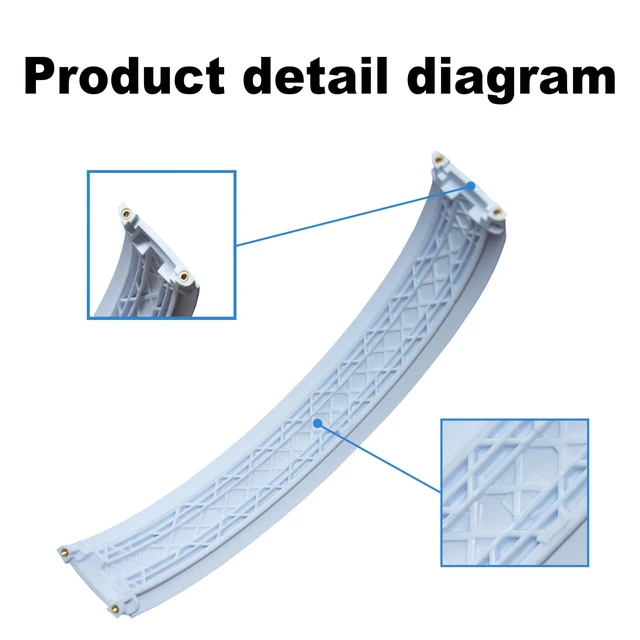 Alt view image 3 of 5 - Studio 3 Headband Replacement - Durable & Comfortable Cushion, Compatible with Studio 3 Wireless(A1914) & Studio 2 Wired/Wireless (B0500/B0501) Headphones (Studio 3-White)