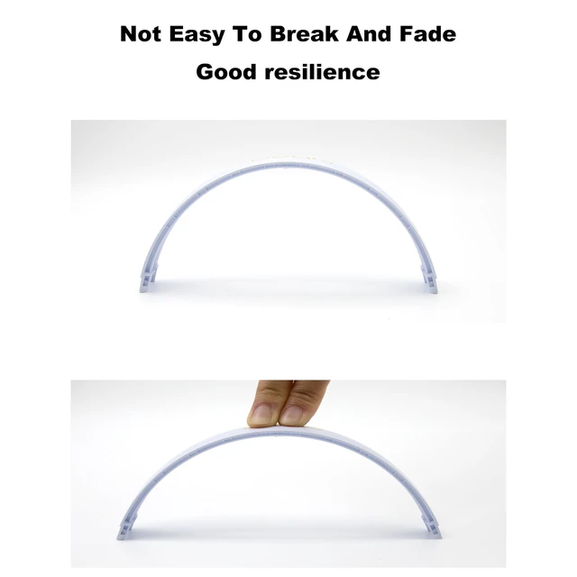 Alt view image 4 of 5 - Studio 3 Headband Replacement - Durable & Comfortable Cushion, Compatible with Studio 3 Wireless(A1914) & Studio 2 Wired/Wireless (B0500/B0501) Headphones (Studio 3-White)