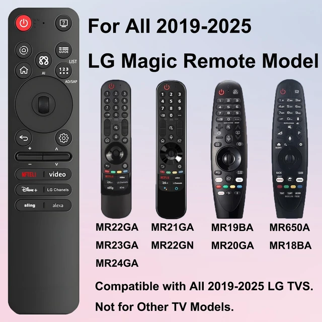 Alt view image 2 of 6 - AI Voice Magic Remote Control for LG TV Remote Compatible with LG OLED QNED UHD NanoCell Webos Smart TVs
