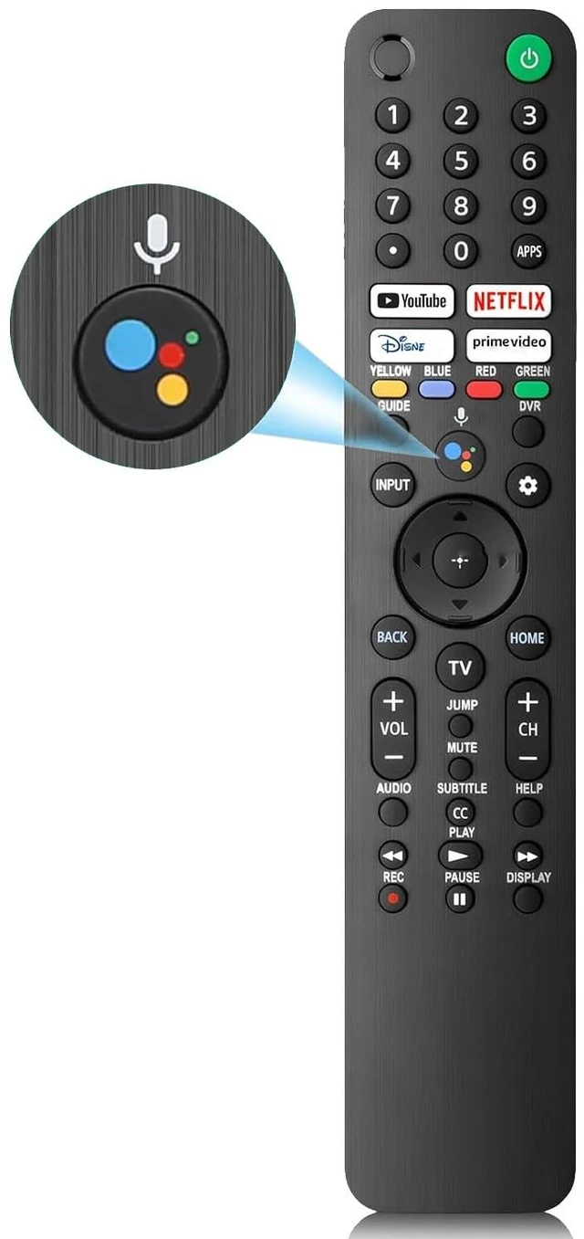 Main image of for Sony TV Remote Replacement,with Voice Control Compatible with Sony Bravia XR/XBR/KD/K Series 4K LED OLED Google/Android TVs