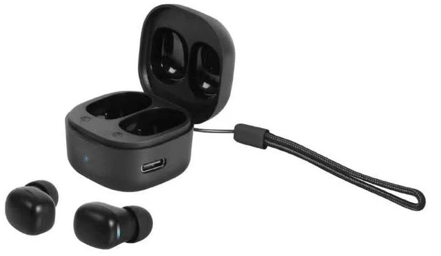 Main image of Wireless Earbuds for Small Ears, Compact Ear Buds for Kids & Teens, 2.5g Ultra-Light, Coin-Sized Charging Case, Bluetooth 5.4 Earphones for Workout &Outdoor, Laptop Pad Phones Compatible, Black