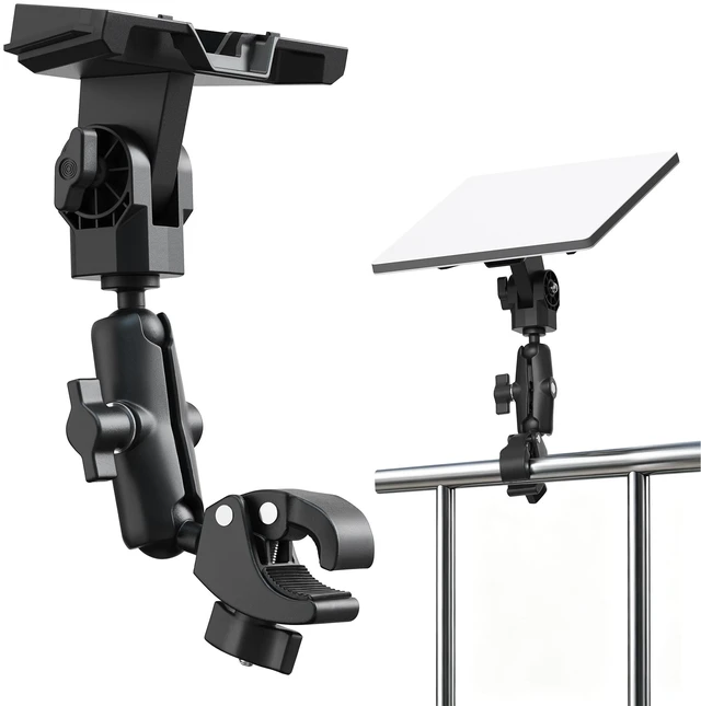 Main image of Starlink Mini Mount-360° Adjustable Pipe Clamp Mount for Starlink Mini Dish,Pole Mount Adapter for Round Tubes 0.6-1.4in Diameter,Rust-Proof Starlink Mini Accessories for RV, Boat, Camper,Balcony