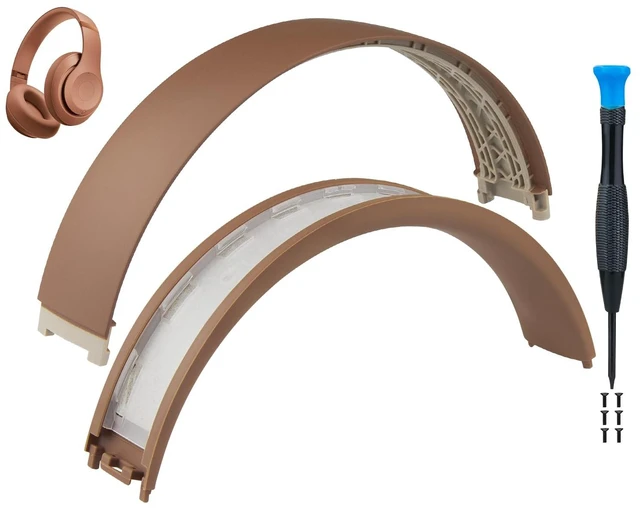 Main image of Top+Bottom Headband for Beats Studio Pro Noise Cancelling Headphones, Replacement Headstrap Repair Part - Dune