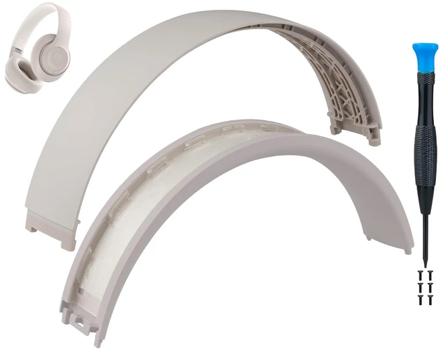 Main image of Top+Bottom Headband for Beats Studio Pro Noise Cancelling Headphones, Replacement Headstrap Repair Part - Sand Stone