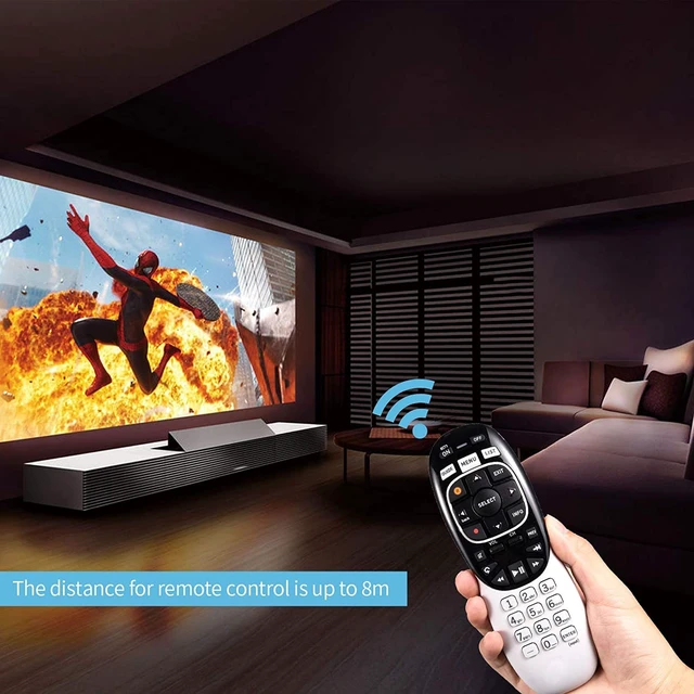 Alt view image 3 of 6 - RC73 RC72 IR/RF Universal Remote Control Replacement Compatible with DirecTV HR20 HR21 HR34 HR44 HR54 RC72 RC71