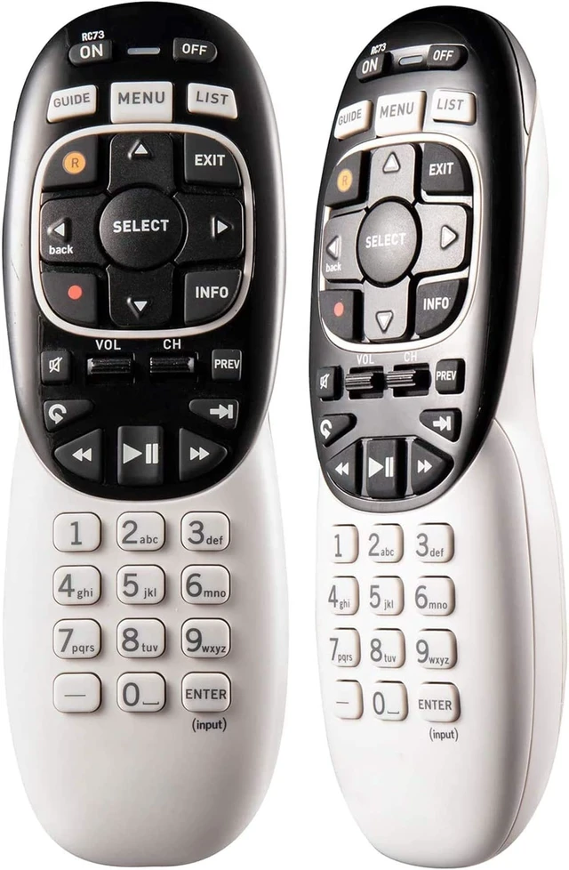 Alt view image 6 of 6 - RC73 RC72 IR/RF Universal Remote Control Replacement Compatible with DirecTV HR20 HR21 HR34 HR44 HR54 RC72 RC71