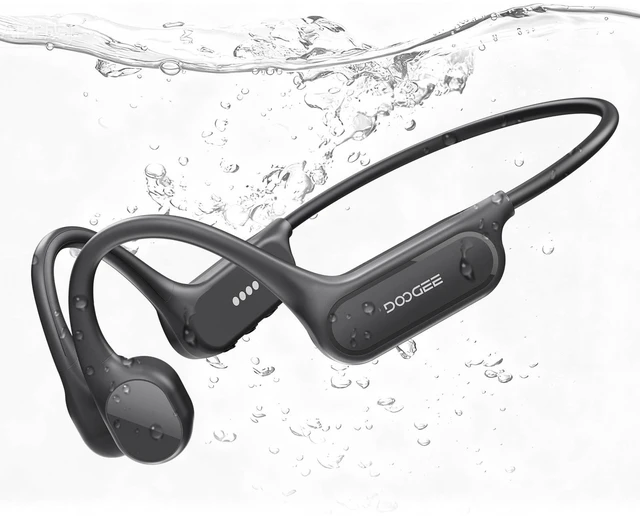 Main image of Bone Conduction Headphones IP68 Waterproof Headphones for Swimming, Open-Ear Underwater Swimming Earbuds Bluetooth 5.4 32GB MP3 10H Battery for Sport Running Fitness(DGERY)