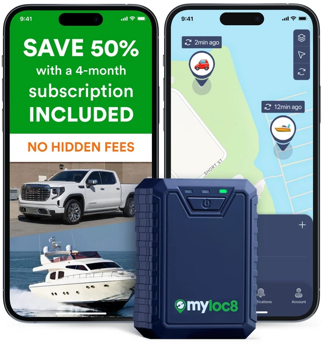 Main image of Ultra GPS Tracker for Vehicles Rugged Waterproof GPS Locator for Cars, Trucks, Hidden Tracking Device, 4G LTE, Real-Time Updates, Long Battery Life (4-M Subscription Included)