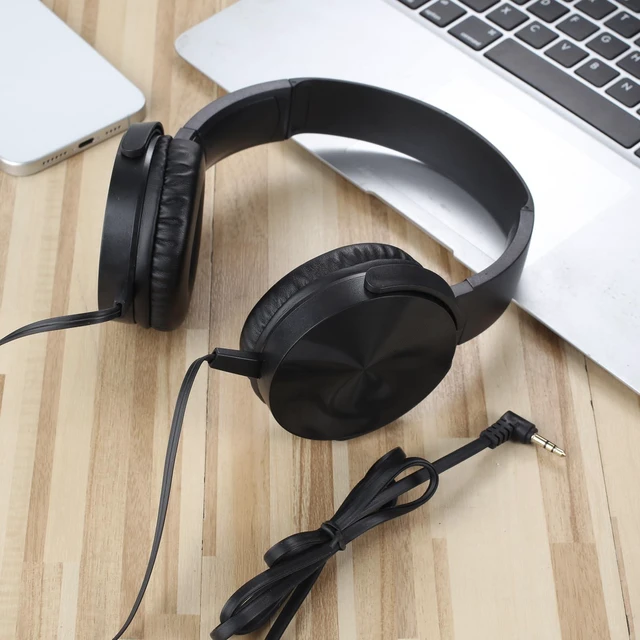 Alt view image 4 of 7 - Kids Headphones 2 Pack for School Classroom Students, Wired Headphones Durable Class Set Earphones for Children Toddler Teens Boys Girls and Adult (LS450, Black)