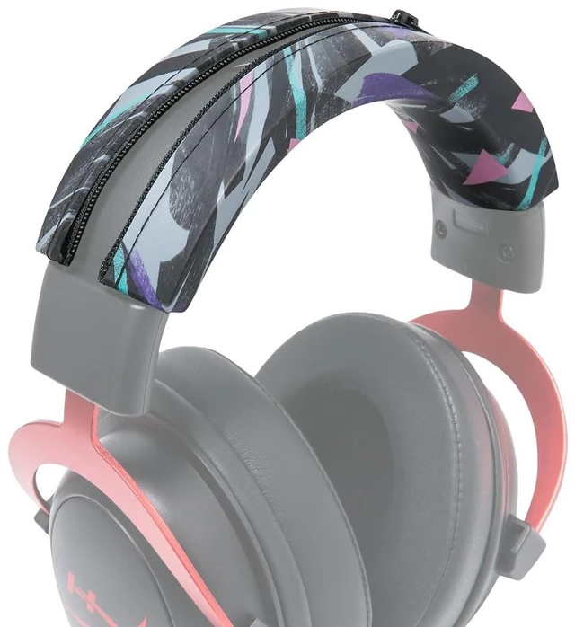 Main image of BandZ Cloud - Silicone Headband Cover for HyperX Cloud Series Made by Wicked Cushions Enhanced Comfort, Style & Sweat Protection, Exclusively for HyperX Cloud 90's Black