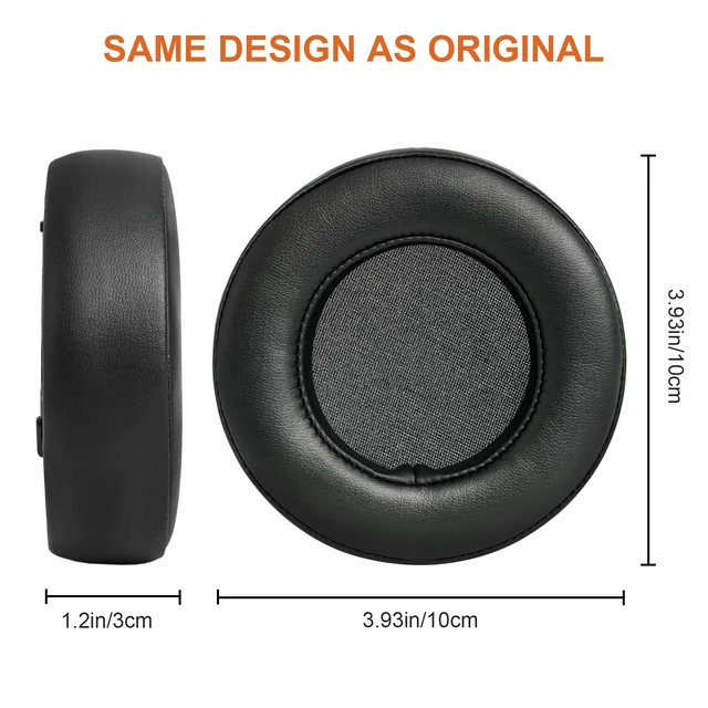 Alt view image 3 of 7 - GVOEARS Ear Pads for Corsair Virtuoso RGB Wireless SE XT Gaming Headset Upgraded Replacement Earpad Cushions with Durable Protein Leather Thick Foam
