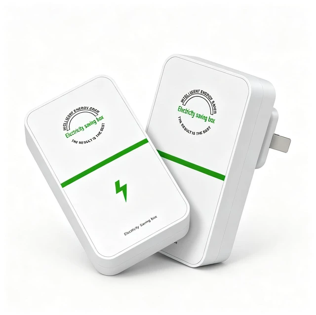 Main image of 2 Pack Power Box Device US Plug,Plug-and-Play, Surge Protector for Home Appliances, Flame-Retardant Shell & Overheat Auto Automatic Stable Voltage Regulator for Home Office