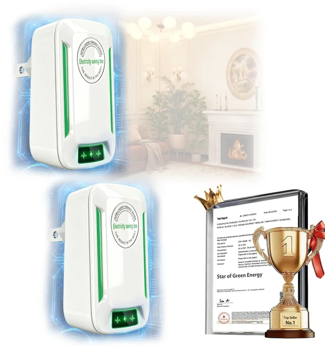Main image of 3.0 New Upgraded Stop watt, Power Saver for Home and Office 2 Pack Smart chip Delivers Stable Electric Current and Lower Energy Consumption Equipped with US Standard Plug Voltage Range 90250V
