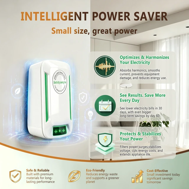 Alt view image 4 of 7 - 3.0 New Upgraded Stop watt, Power Saver for Home and Office 2 Pack Smart chip Delivers Stable Electric Current and Lower Energy Consumption Equipped with US Standard Plug Voltage Range 90250V