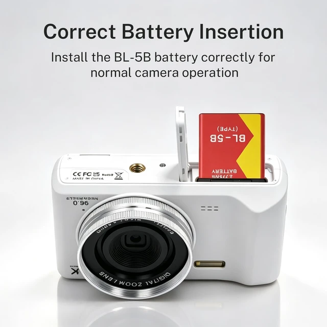 Alt view image 7 of 7 - 8K Digital Camera,96MP Autofocus Vlog Camera with 180° Flip Screen, WiFi FillLight,Webcam Function,Slow Motion TimeLapse,Portable Compact Camera for Teens Beginners Photography Vlogging