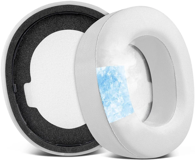 Main image of Cooling Earpads for Arctis Nova Pro Wireless/Nova Elite - White (Not Fit Nova Pro Wired), for SteelSeries Arctis Nova Pro (Wireless/Omni), Arctis Nova Elite Headphones
