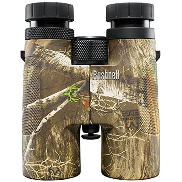 Alt view image 7 of 7 - PowerView 10x42 BoneCollector Binoculars, Realtree Edge Camo Diamond-Cut Non-Slip Grip, Multi-Coated Optics for Low-Light Clarity, Compact 22 oz Design, Tripod Compatible