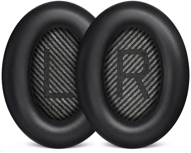 Main image of Replacement Ear Pads for Bose QC35 & QC35 II Original design, Fits qc35 qc35ii qc45 qc25 qc2 ae2, Softer leather and memory foam, Thicker and durable, Easy to install