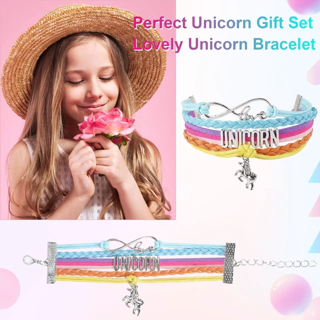 Alt view image 6 of 6 - Sparkly Unicorn Kids Headphones with Cord with Mic, Over Ear Kids Wired Headphones, HD stereo sound, foldable fit, tangle-free cord for girls, school, travel, tablet, gifts